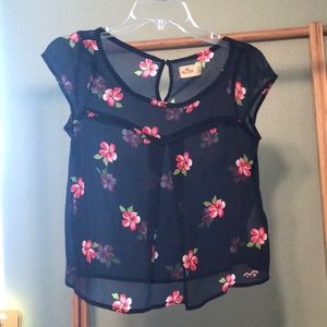 Hollister floral top